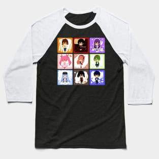 Akame Ga Kill All Characters Kawaii Baseball T-Shirt